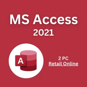 MS Access 2021 2PC Retail Online