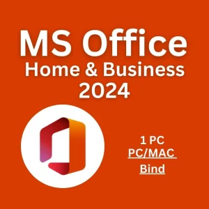 MS Office Home & Business 2024 1 PC OR MAC Bind