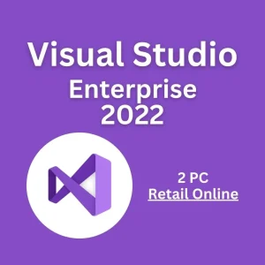 MS Visual Studio Enterprise 2022 2 PC Retail Online