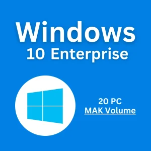 Windows 10&11 Enterprise 20 PC Max Volume