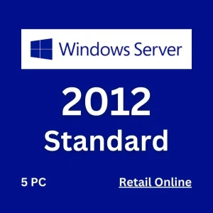 Windows Server 2012 Standard 5 PC Retail Online