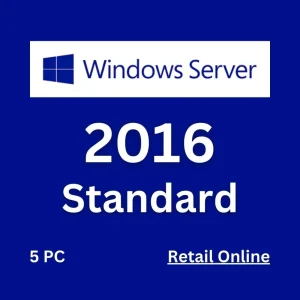 Windows Server 2016 Standard Retail Online 5 PC